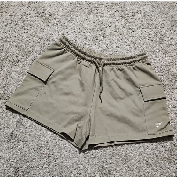 Gymshark Pants - Final price - Gymshark green  relaxed fit Cargo Shorts for Women size small